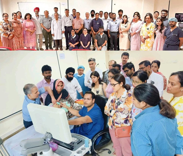 पीजीआई ने नवजात शिशुओं में हीमोडायनामिक मॉनिटरिंग पर एक अनूठी कार्यशाला का आयोजन किया